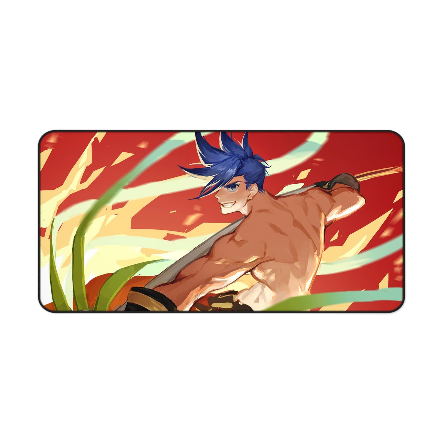 Promare Desk Mat - Galo Anime Mousepad - Non Slip Manga Playmat