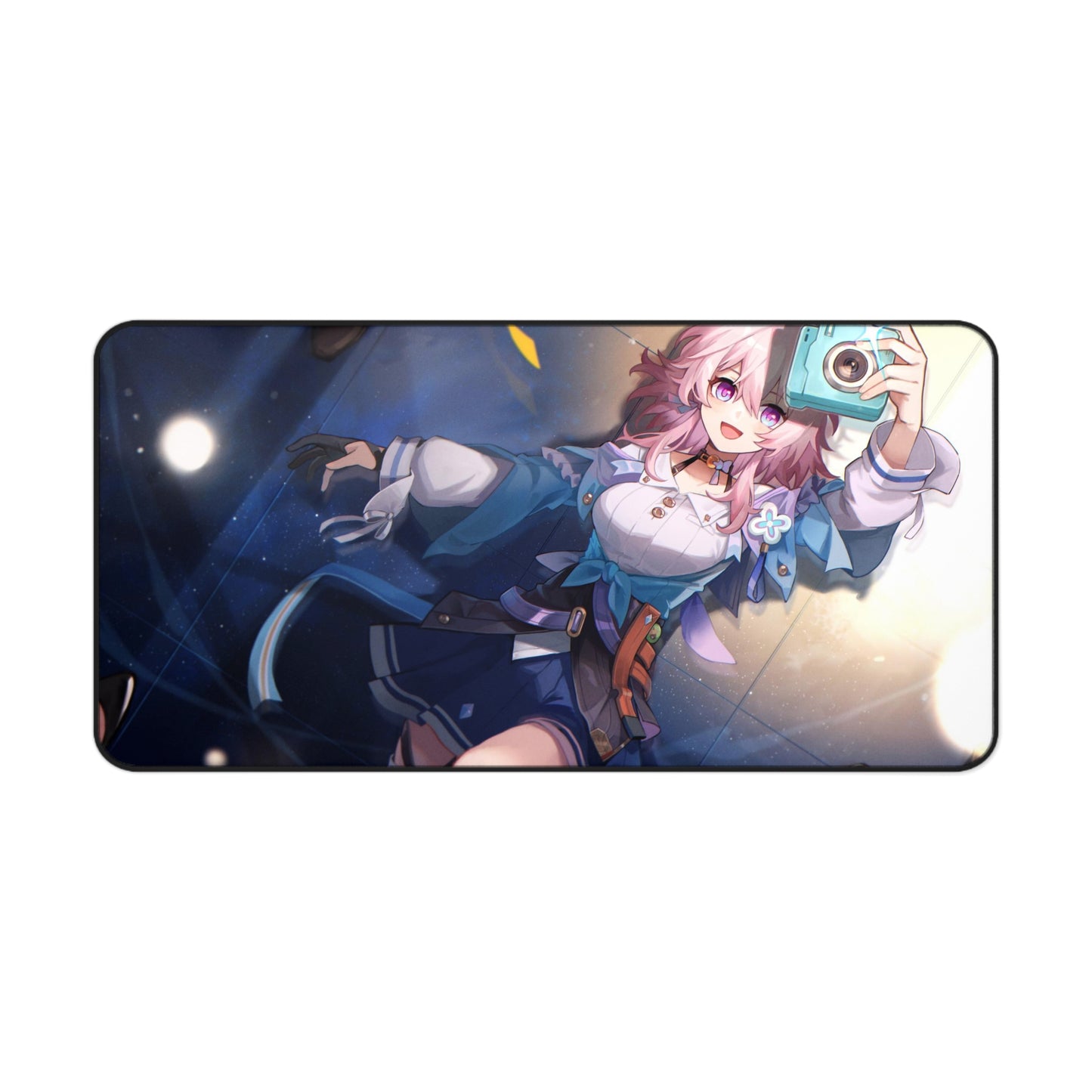 March 7Th Camera Honkai Star Rail Desk Mat - XXL Gaming Mousepad - Nonslip Card Playmat