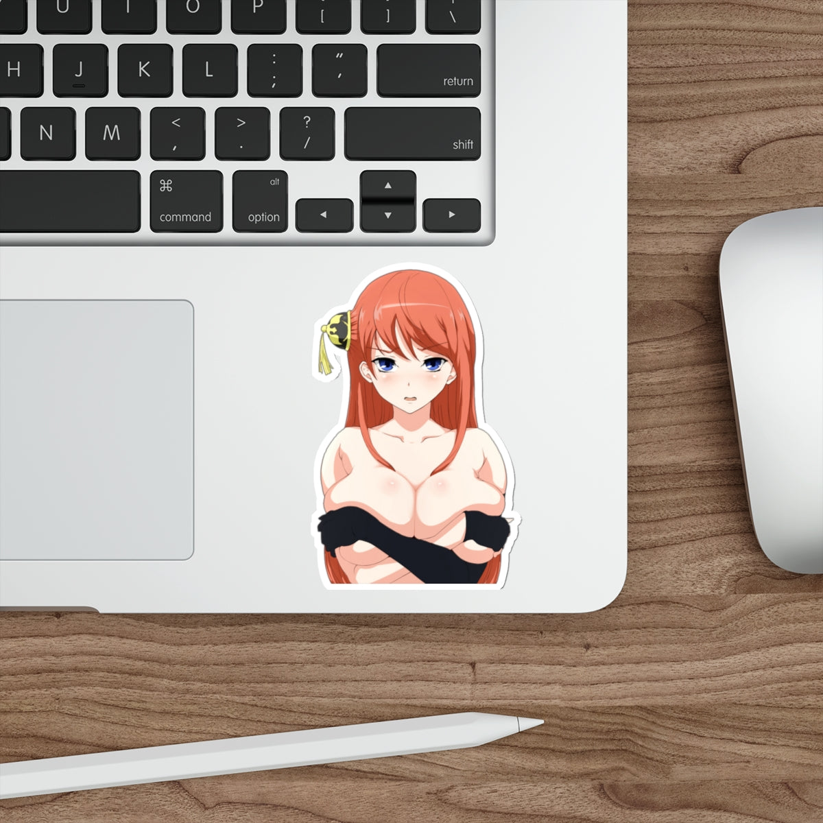 Gintama Kagura Waterproof Sticker - Ecchi Waifu Big Boobs Premium Vinyl Decal - Gin Tama Car Decal