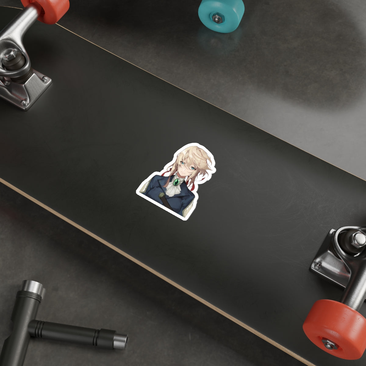 Violet Evergarden Waterproof Sticker - Cute Waifu Vinyl Decal - Anime Car Decal - Laptop Sticker - Manga Decal