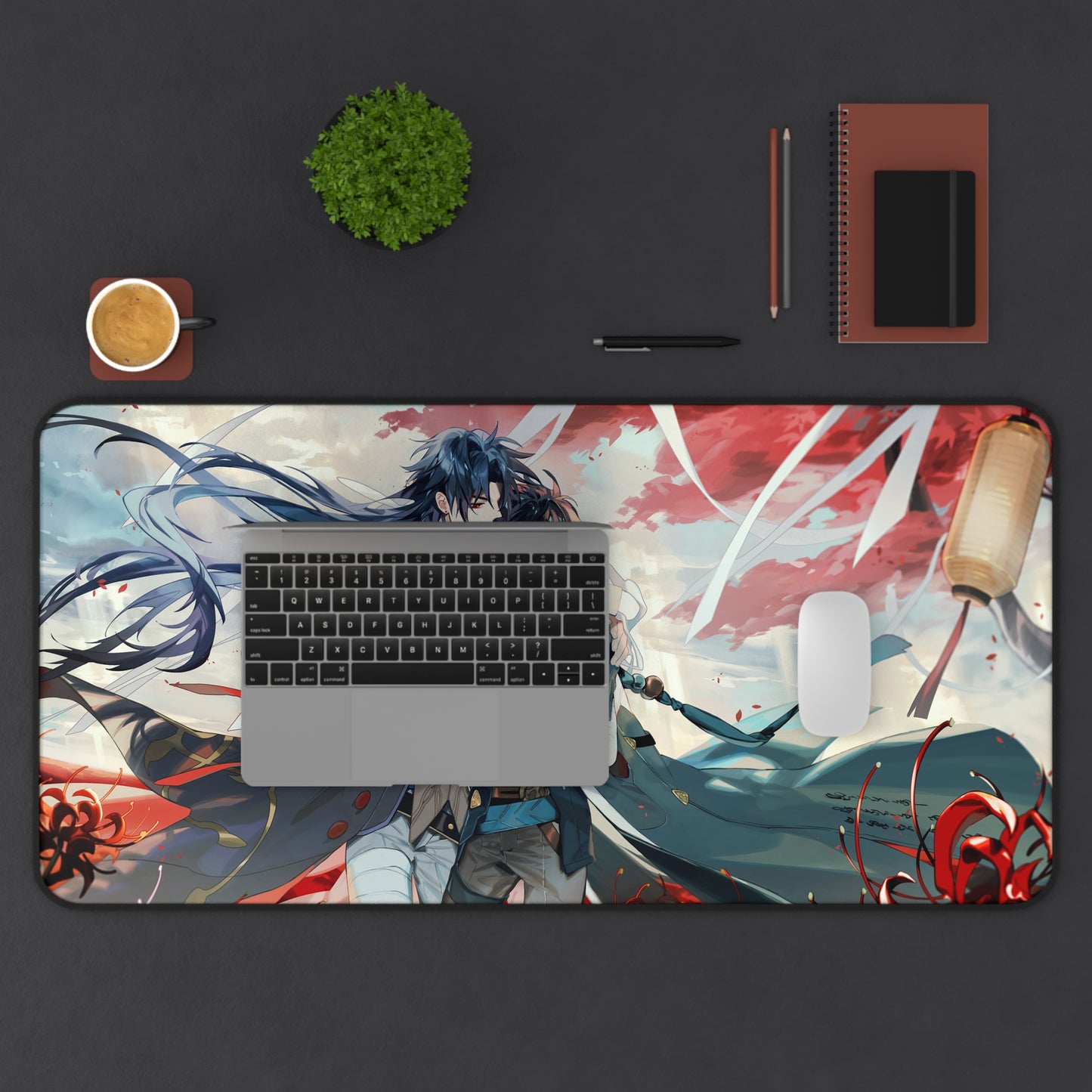 Danheng and Blade Honkai Star Rail Desk Mat - XXL Gaming Mousepad - Nonslip Card Playmat