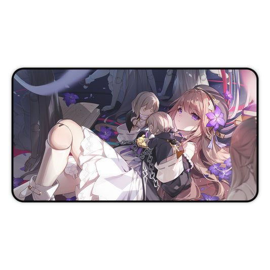 Herta Honkai Star Rail Desk Mat - XXL Gaming Mousepad - Nonslip Card Playmat