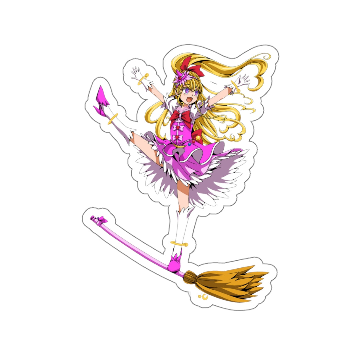 Pretty Cure Waterproof Sticker - Asahina Mirai Cure Miracle Anime Vinyl Decal - Precure Sticker