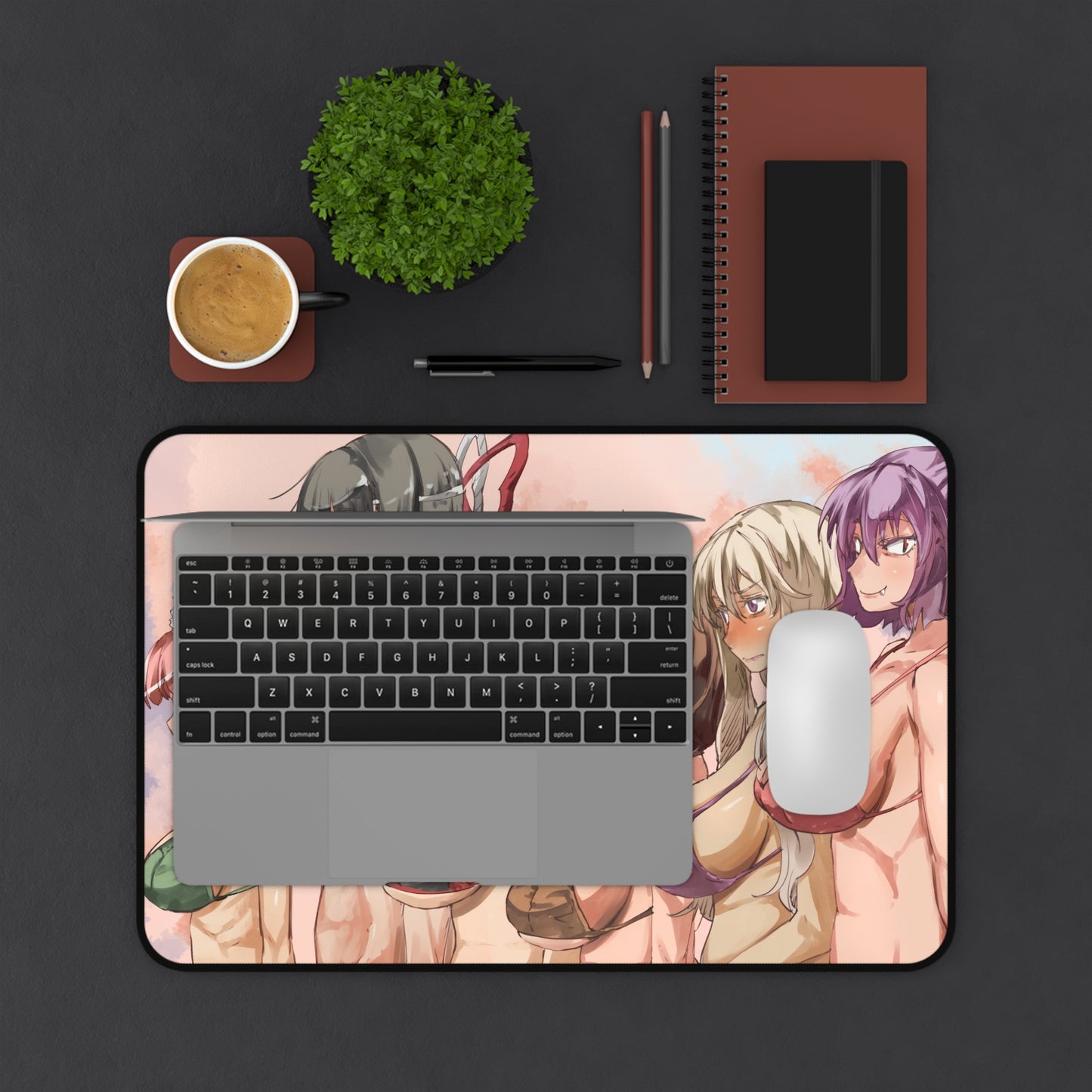 Touhou Bikini Boobs Desk Mat - Non Slip Mousepad