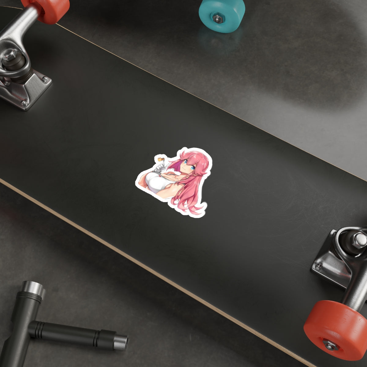 Promare Waterproof Sticker - Aina Ardebit Anime Waifu Vinyl Decal - Car Bumper Sticker - Laptop Sticker