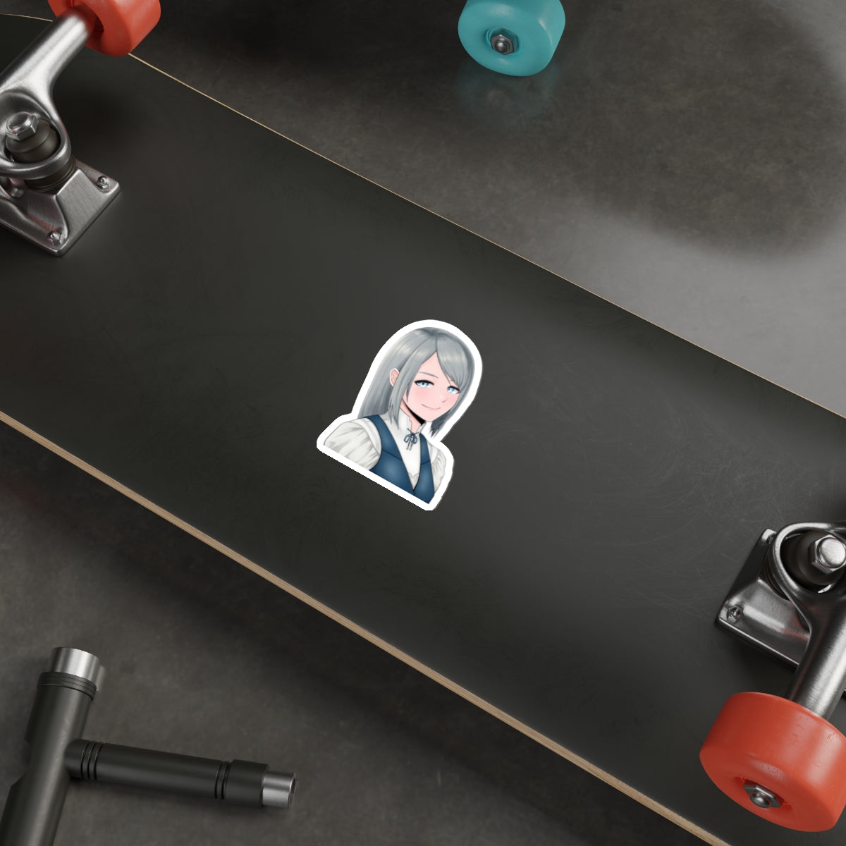 Cute Jill Warrick Peeker Final Fantasy 16 Waterproof Sticker - Premium FF XVI Gaming Vinyl Car Decal