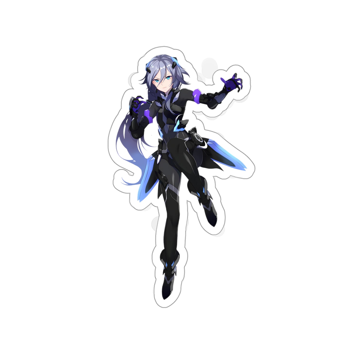 Fu Hua Honkai Impact 3rd Waterproof Sticker - Premium Gaming Vinyl Car Decal