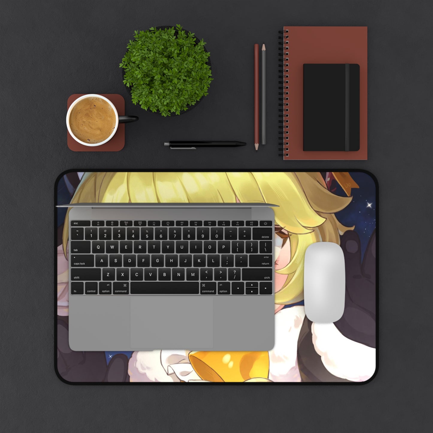 Kawaii Hook Honkai Star Rail Desk Mat - XXL Gaming Mousepad - Nonslip Card Playmat