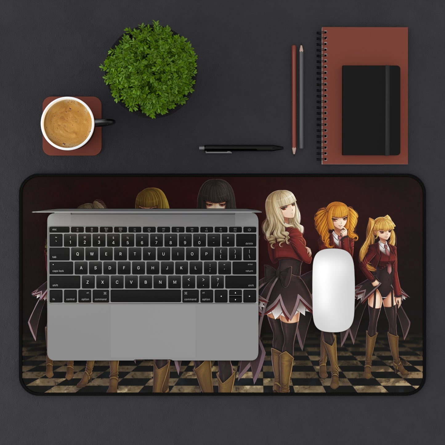 Umineko When They Cry Desk Mat - Sisters of Purgatory Mousepad - Gaming Visual Novel Dojin Playmat - Umineko no Naku Koro ni