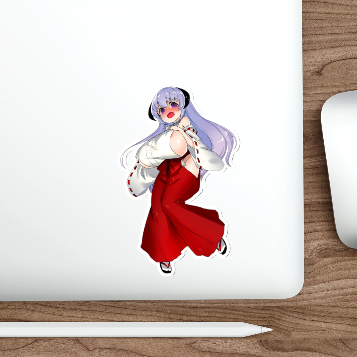 Higurashi When They Cry Waterproof Sticker - Hanyuu Ecchi Big Boobs Anime Vinyl Decal