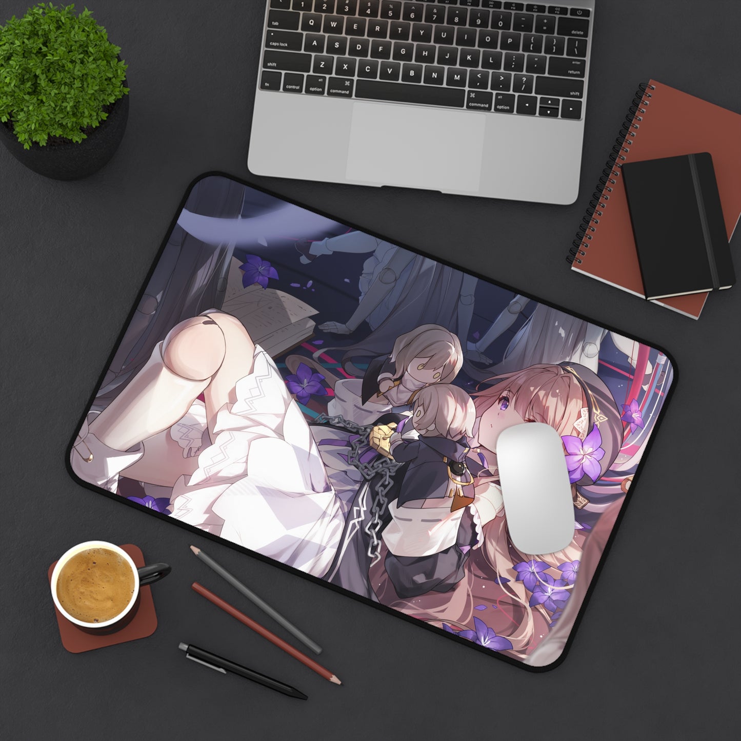 Herta Honkai Star Rail Desk Mat - XXL Gaming Mousepad - Nonslip Card Playmat