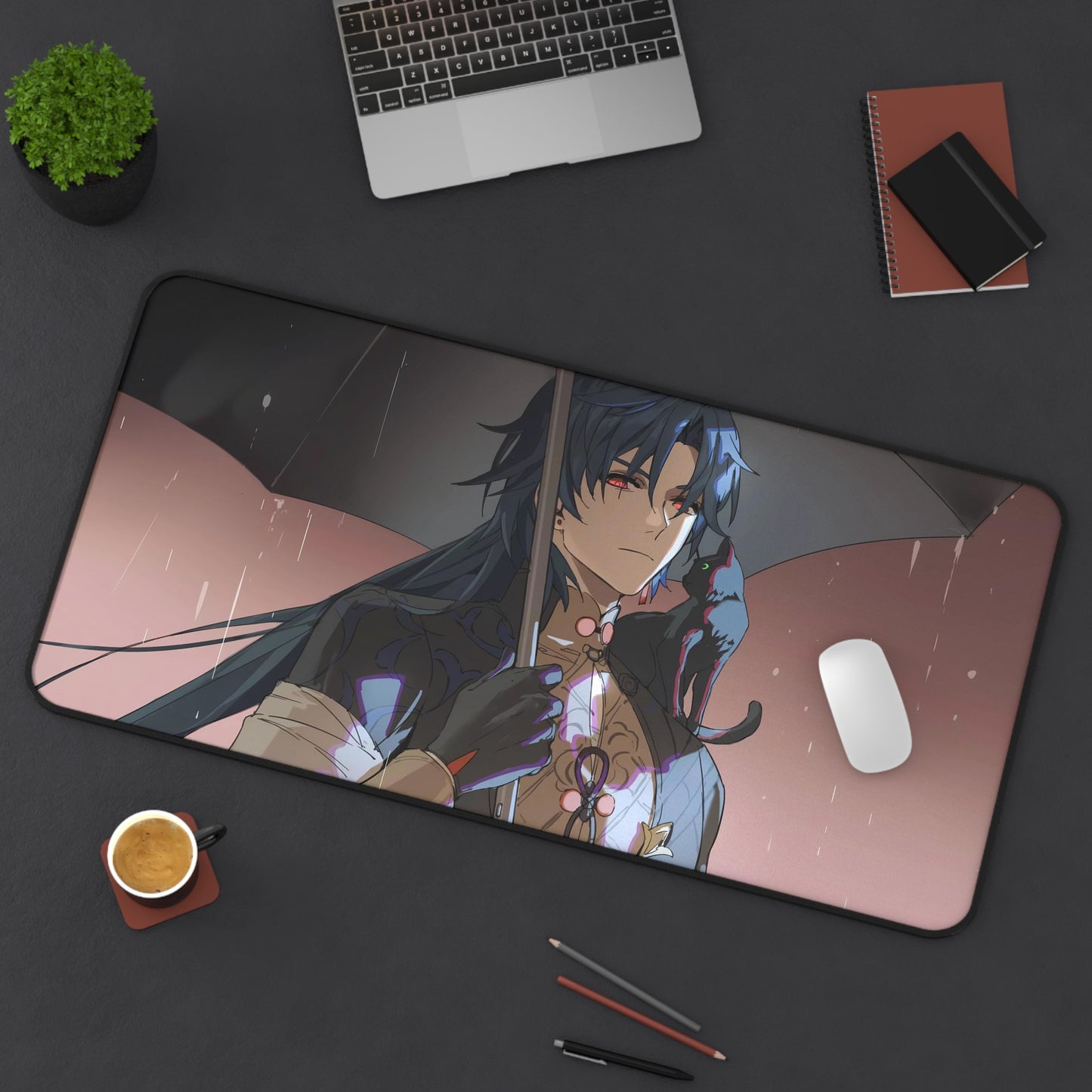 Blade Honkai Star Rail Desk Mat - XXL Gaming Mousepad - Nonslip Card Playmat