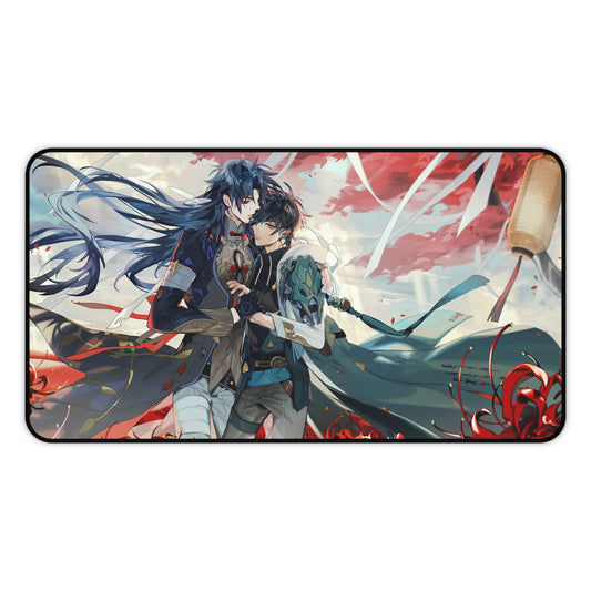 Danheng and Blade Honkai Star Rail Desk Mat - XXL Gaming Mousepad - Nonslip Card Playmat