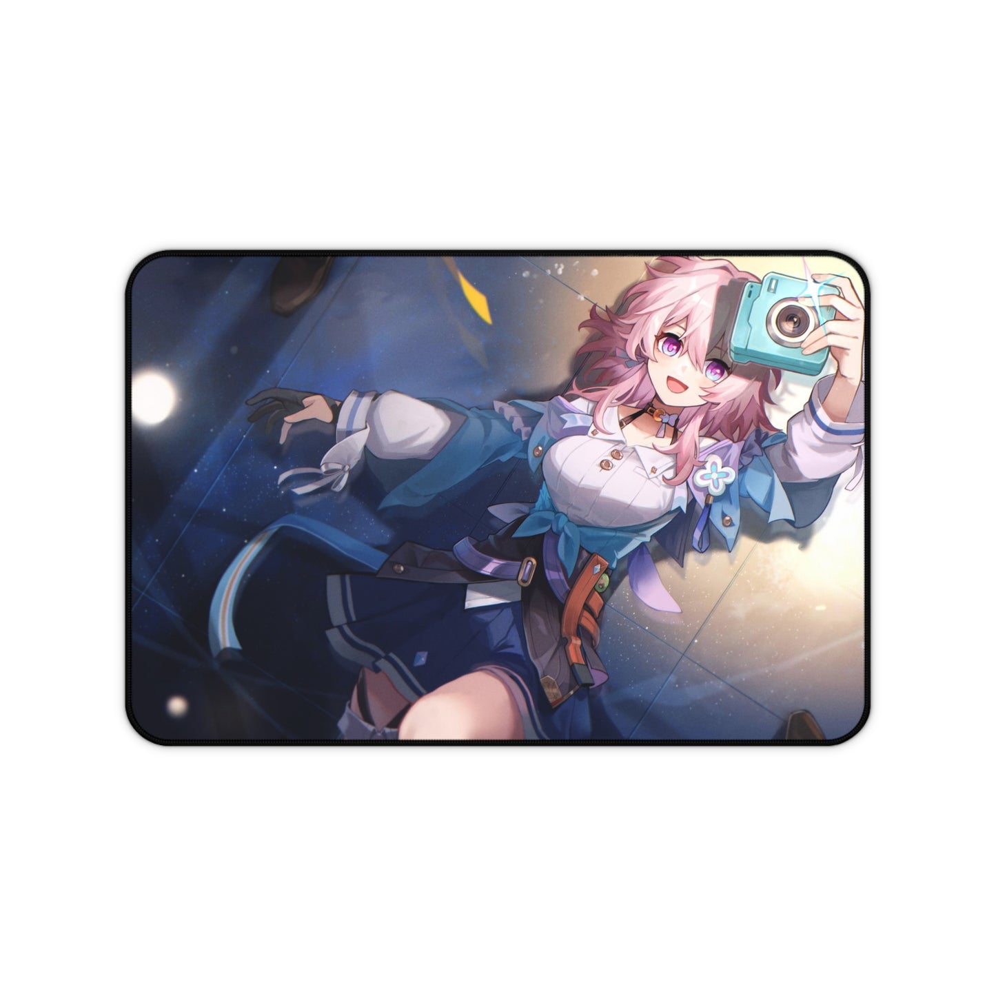 March 7Th Camera Honkai Star Rail Desk Mat - XXL Gaming Mousepad - Nonslip Card Playmat