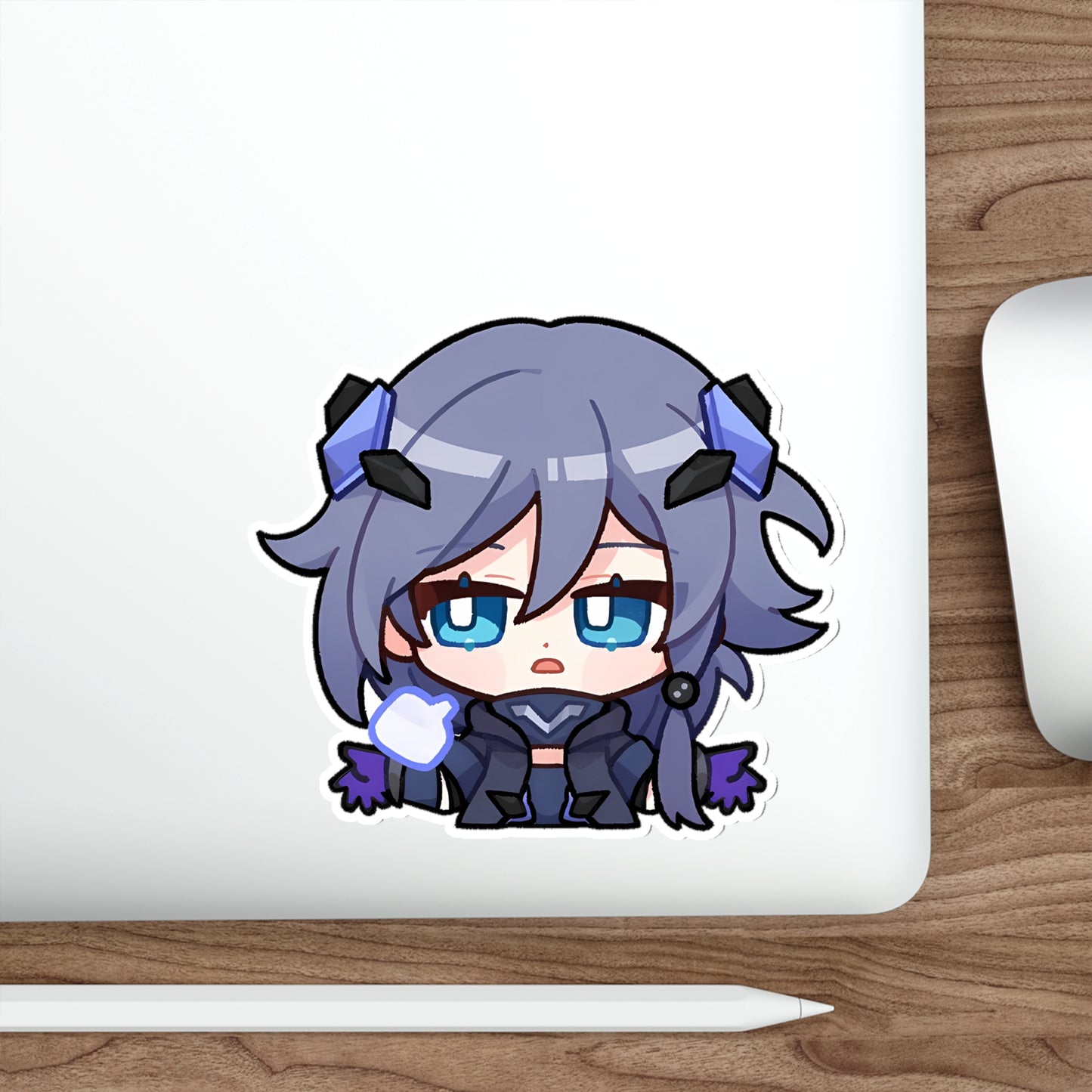 Fu Hua Honkai Impact 3rd Chibi Emote Waterproof Sticker - Premium Gaming Vinyl Car Decal