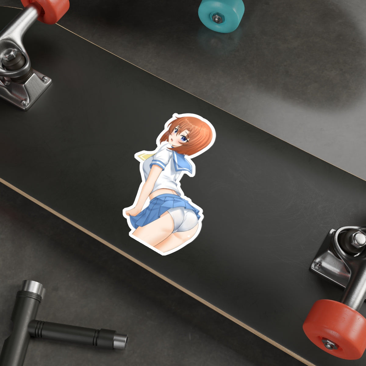 Higurashi When They Cry Waterproof Sticker - Rena  Ecchi Premium Anime Vinyl Decal