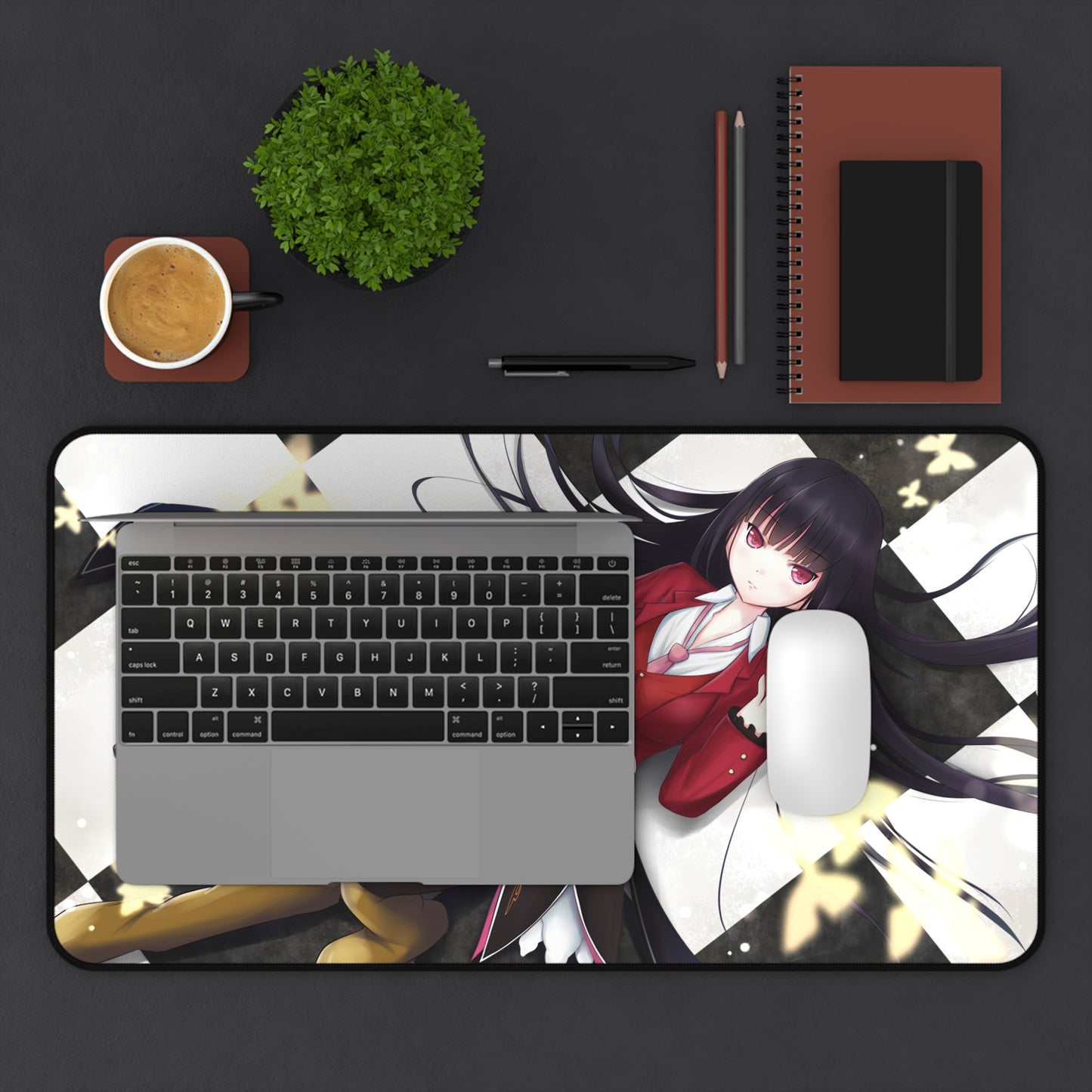 Umineko When They Cry Desk Mat - Lucifer Gaming Mousepad - Non Slip Visual Novel Dojin Playmat - Umineko no Naku Koro ni