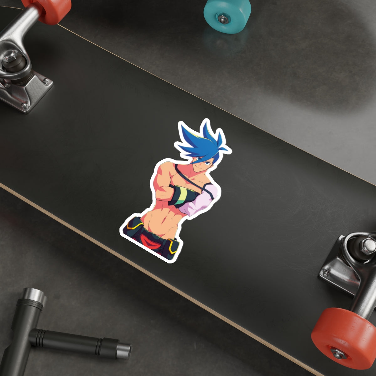 Promare Waterproof Sticker - Galo Thymos Anime Vinyl Decal - Car Bumper Sticker - Laptop Sticker