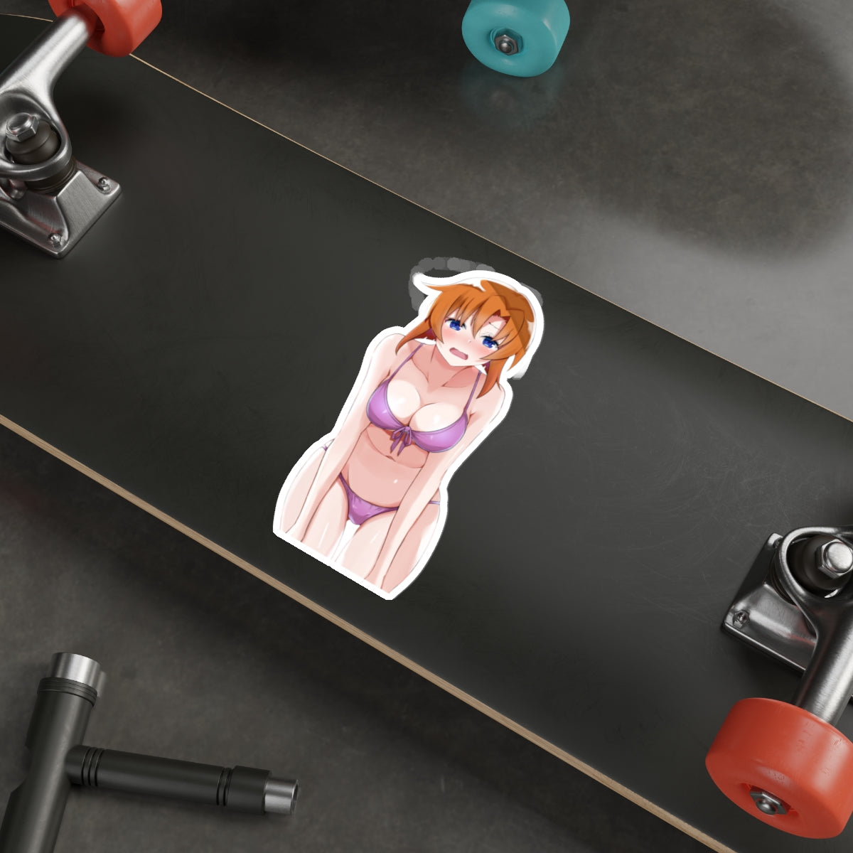 Higurashi When They Cry Waterproof Sticker - Rena Lingerie Ecchi Premium Anime Vinyl Decal