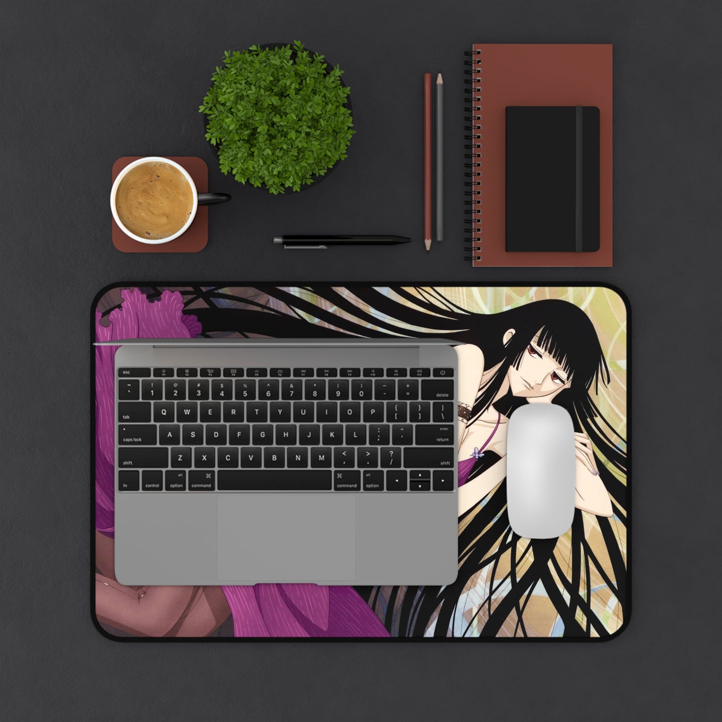 xxxHolic Desk Mat - Waifu Yuuko Ichihara - XXL Anime Mousepad - Non Slip Clamp Manga Playmat