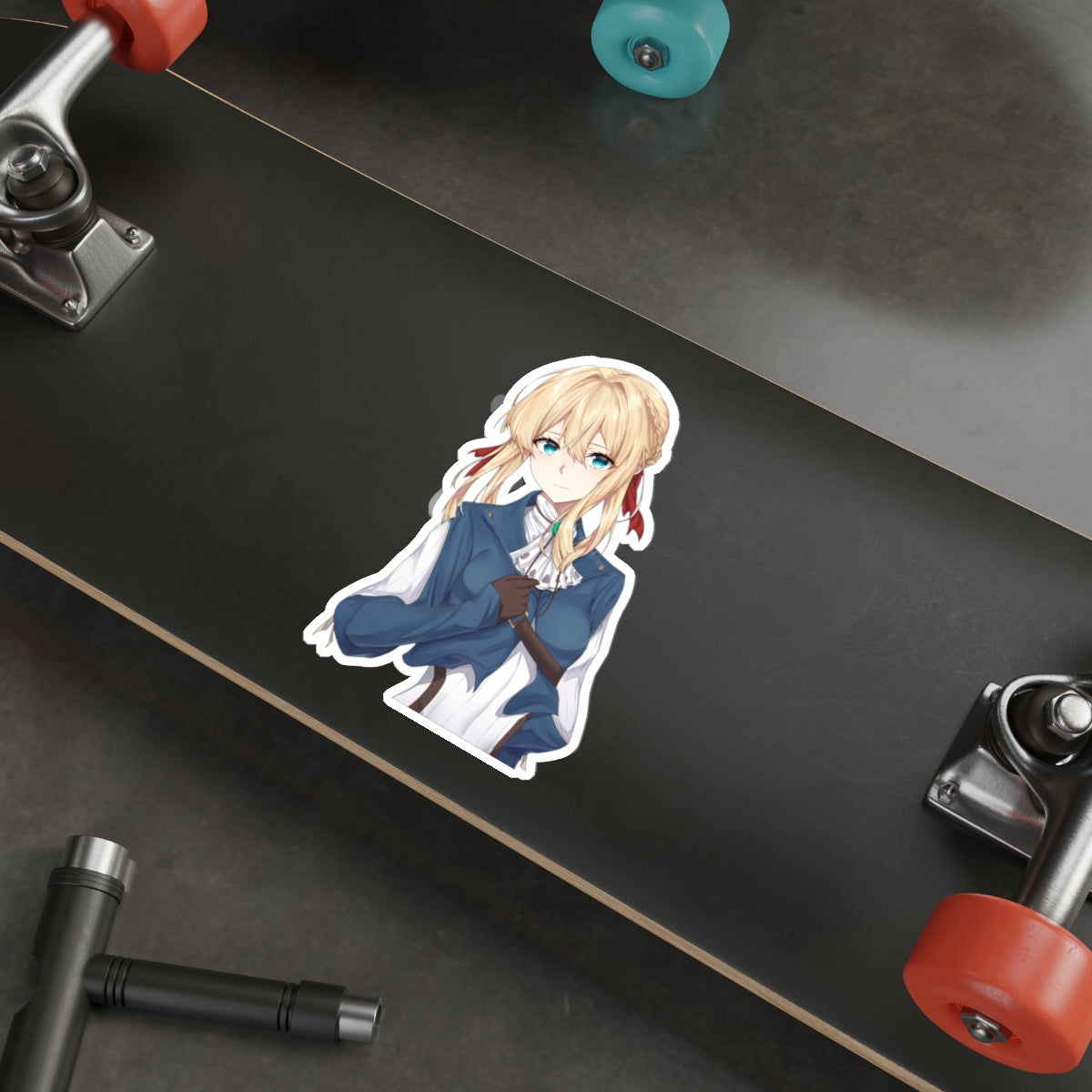 Violet Evergarden Sticker - Waifu Anime Vinyl Decal - Waterproof Car Decal - Laptop Sticker - Manga Decal