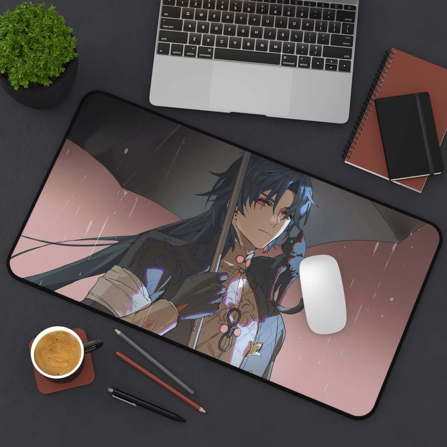 Blade Honkai Star Rail Desk Mat - XXL Gaming Mousepad - Nonslip Card Playmat