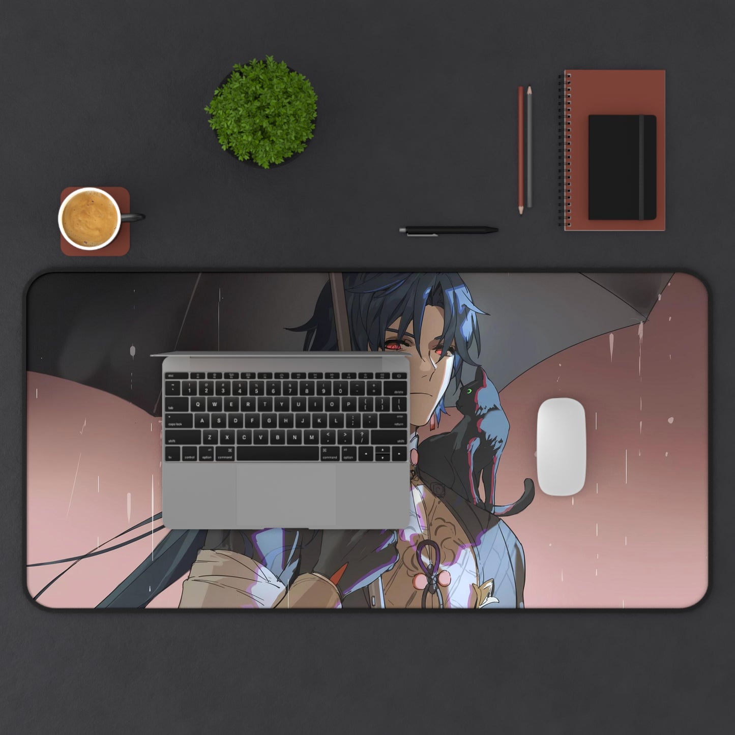 Blade Honkai Star Rail Desk Mat - XXL Gaming Mousepad - Nonslip Card Playmat