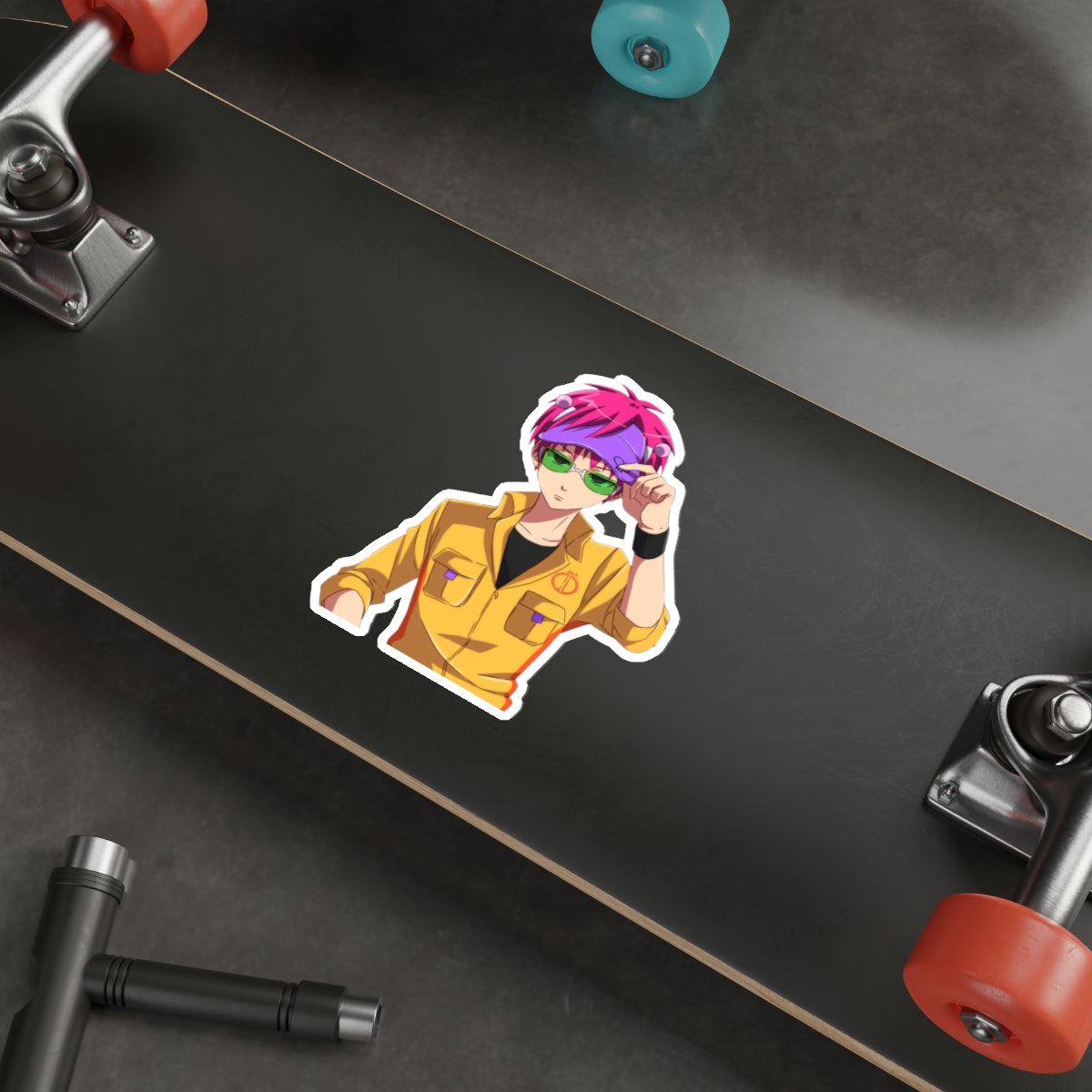 The Disastrous Life of Saiki K Waterproof Sticker - Saiki Kusuo Anime Vinyl Decal - Saiki Sticker