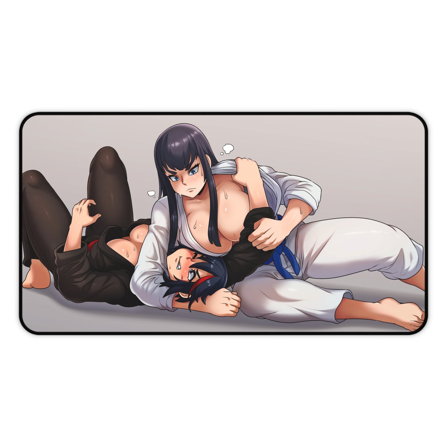 Kill La Kill Sexy Mousepad - Karate Big Tits Large XXL Desk Mat - Ecchi Anime Desk Pad