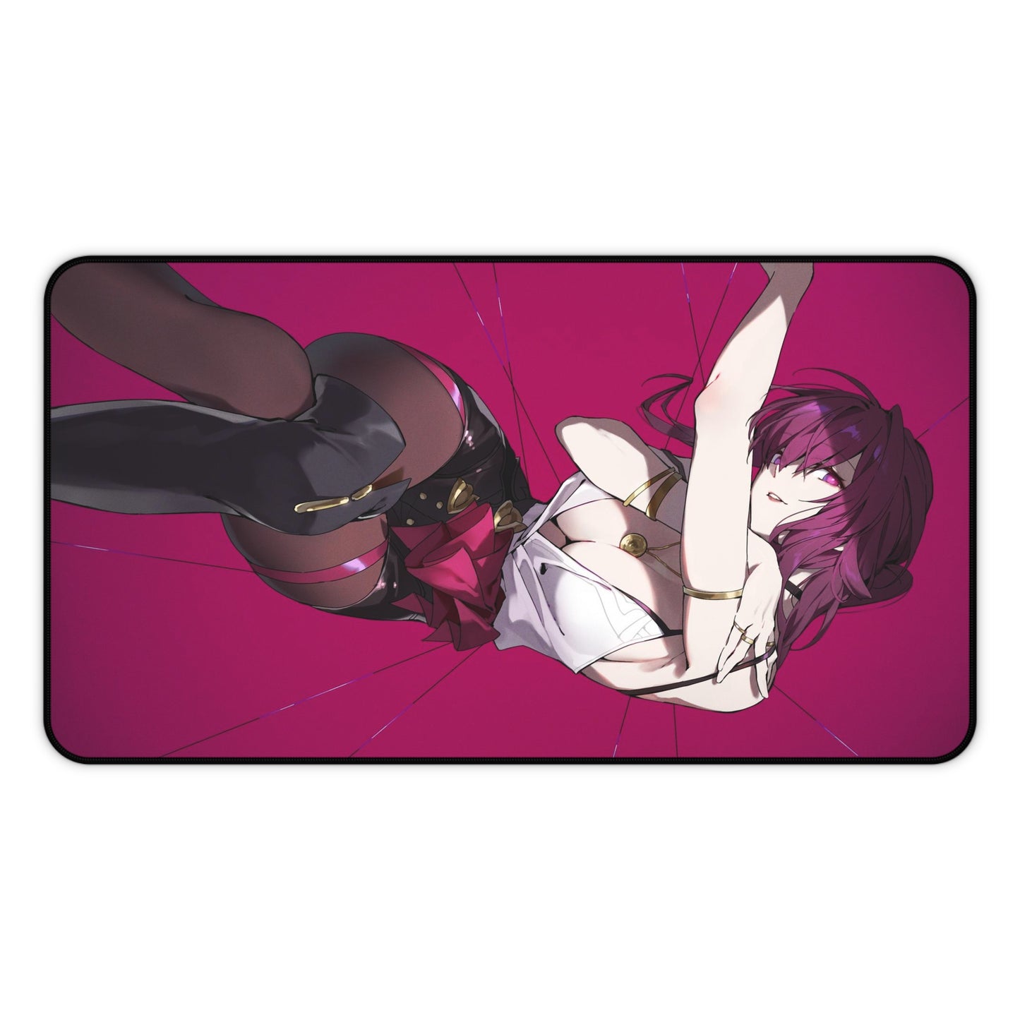 Kafka Honkai Star Rail Ecchi Desk Mat - XXL Gaming Mousepad - Nonslip Card Playmat