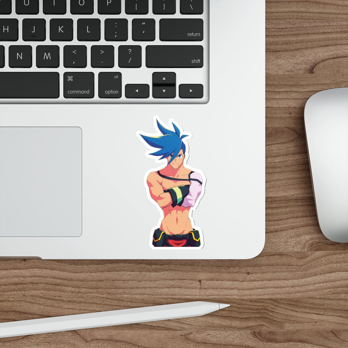 Promare Waterproof Sticker - Galo Thymos Anime Vinyl Decal - Car Bumper Sticker - Laptop Sticker