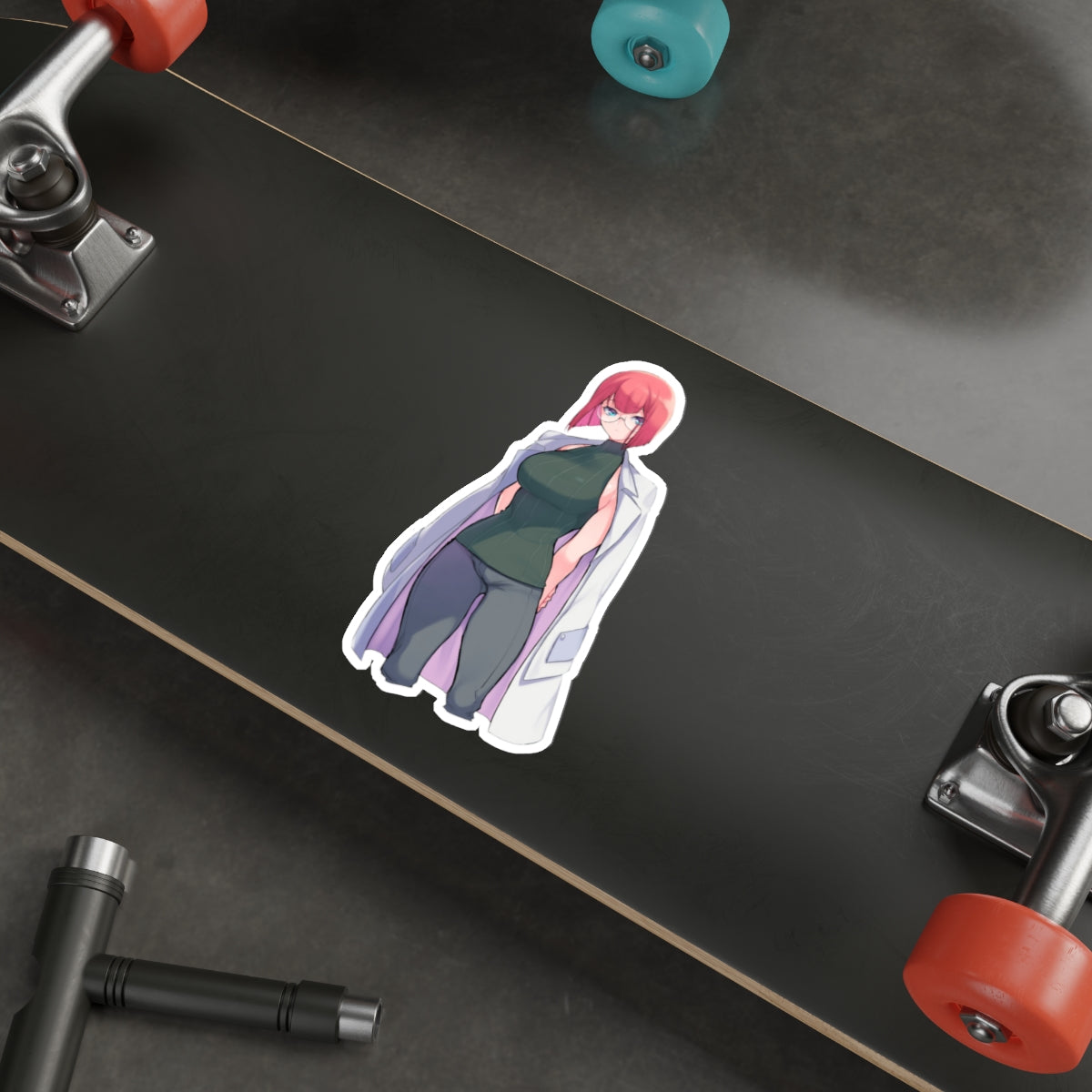 Promare Waterproof Sticker - Heris Ardebit Anime Vinyl Decal - Car Bumper Sticker - Laptop Sticker