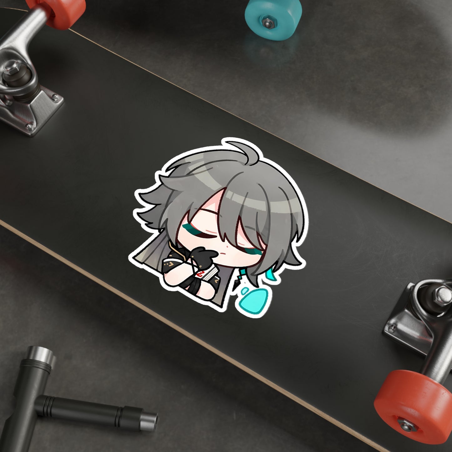 Chibi Su Honkai Impact 3rd Waterproof Sticker - Premium Gaming Vinyl Car Decal