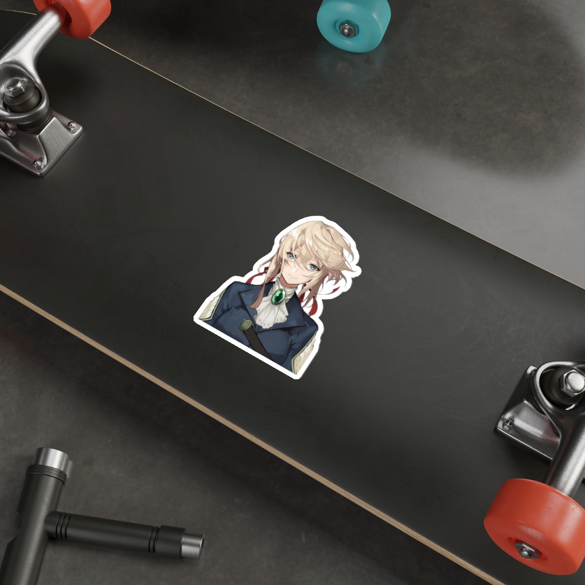 Violet Evergarden Waterproof Sticker - Cute Waifu Vinyl Decal - Anime Car Decal - Laptop Sticker - Manga Decal