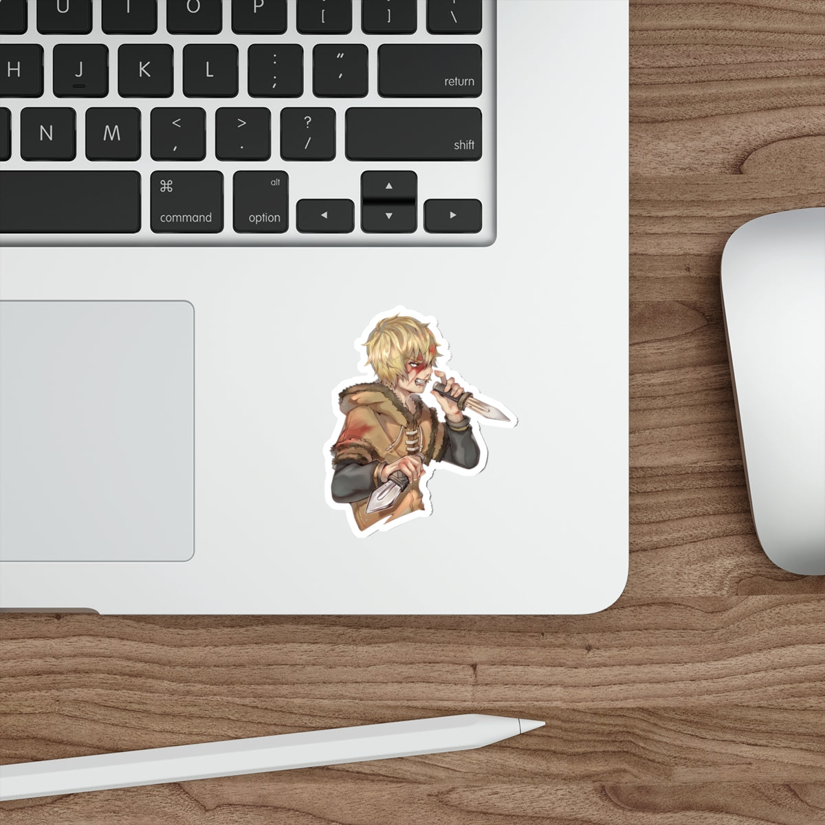 Vinland Saga Sticker - Thorfinn Fighter Anime Vinyl Decal - Waterproof Car Decal - Laptop Sticker - Manga Decal