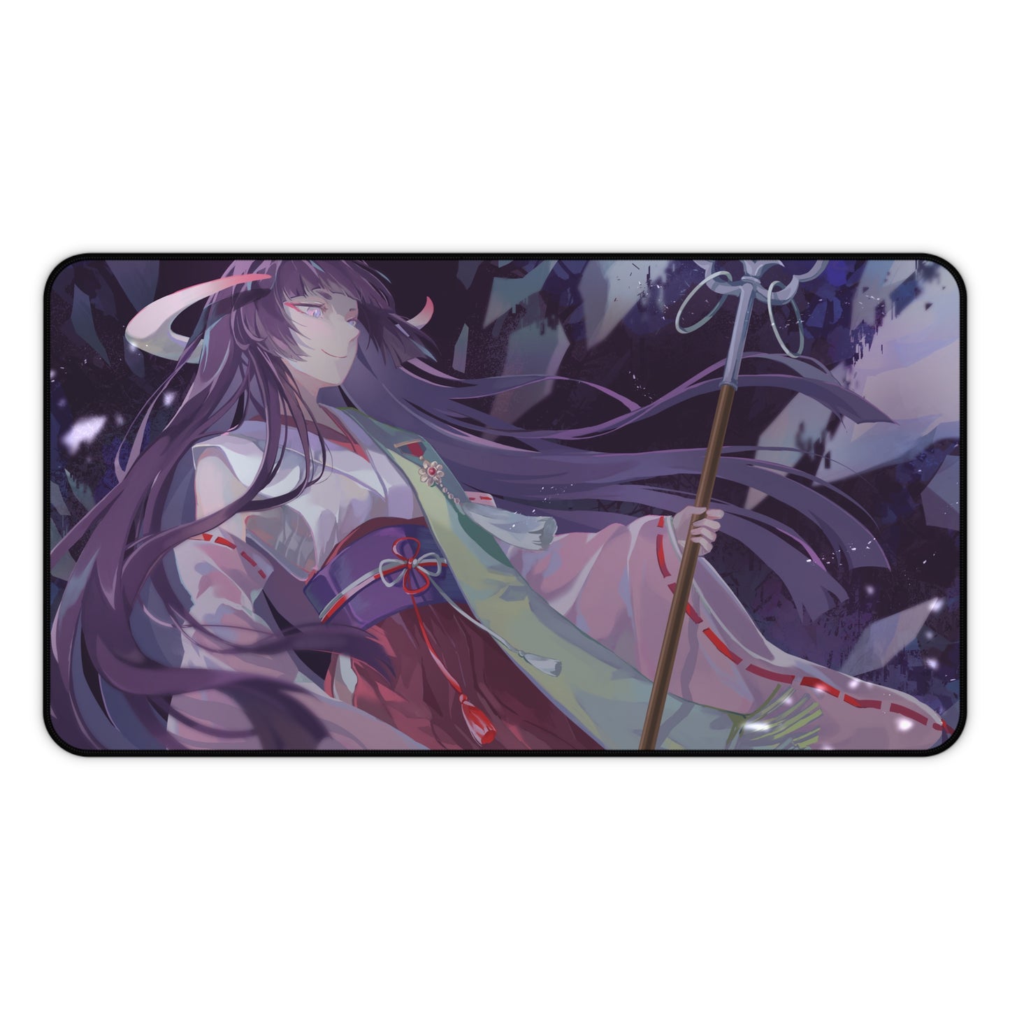 Umineko When They Cry Desk Mat - Featherine Augustus Aurora Mousepad - Non Slip Visual Novel Dojin Playmat - Umineko no Naku Koro ni