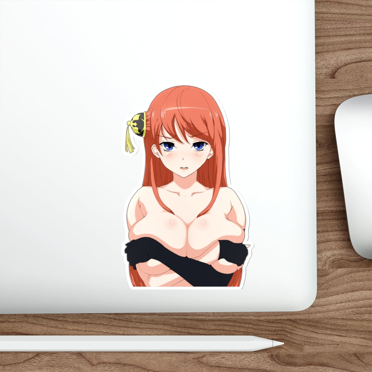 Gintama Kagura Waterproof Sticker - Ecchi Waifu Big Boobs Premium Vinyl Decal - Gin Tama Car Decal