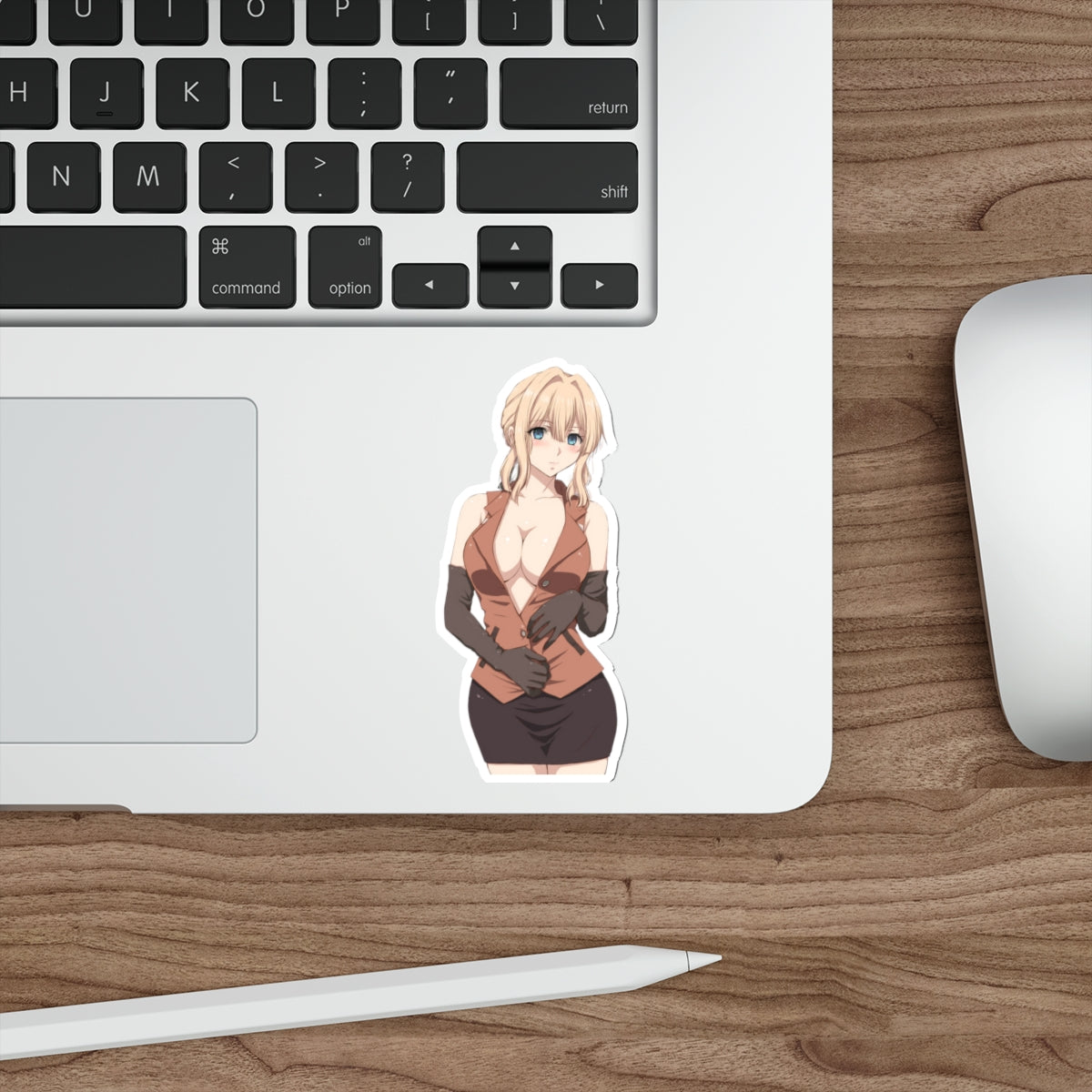 Violet Evergarden Sticker - Sexy Anime Waifu Vinyl Decal - Waterproof Car Decal - Laptop Sticker - Manga Decal