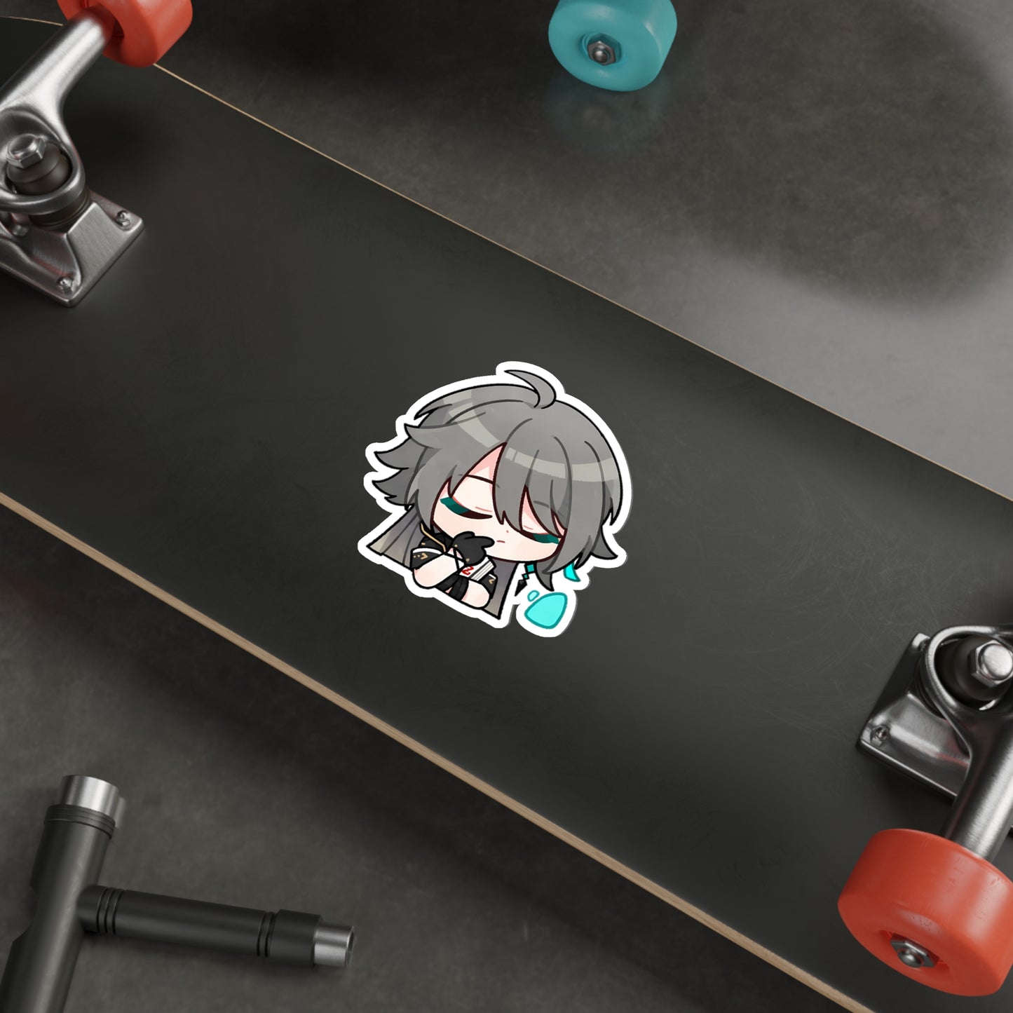 Chibi Su Honkai Impact 3rd Waterproof Sticker - Premium Gaming Vinyl Car Decal