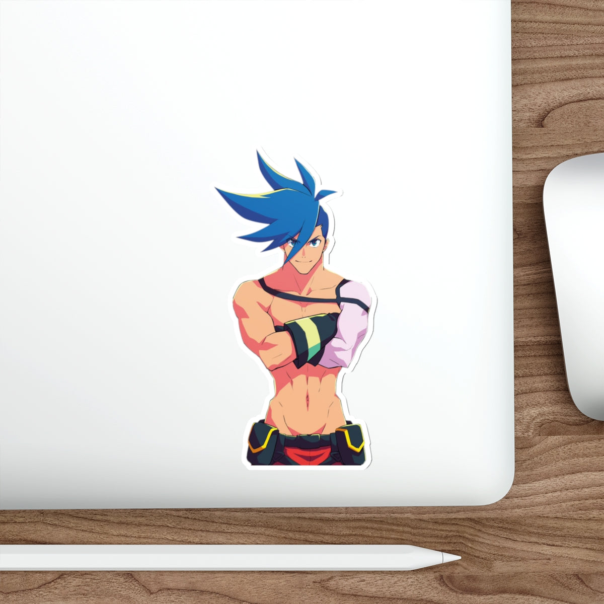 Promare Waterproof Sticker - Galo Thymos Anime Vinyl Decal - Car Bumper Sticker - Laptop Sticker