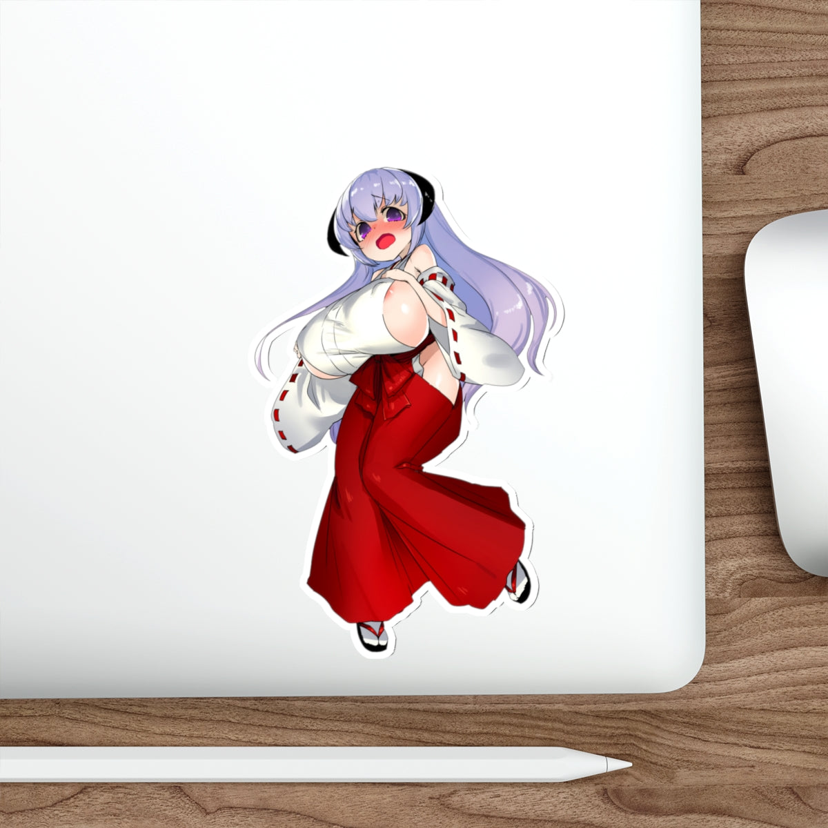 Higurashi When They Cry Waterproof Sticker - Hanyuu Ecchi Big Boobs Anime Vinyl Decal