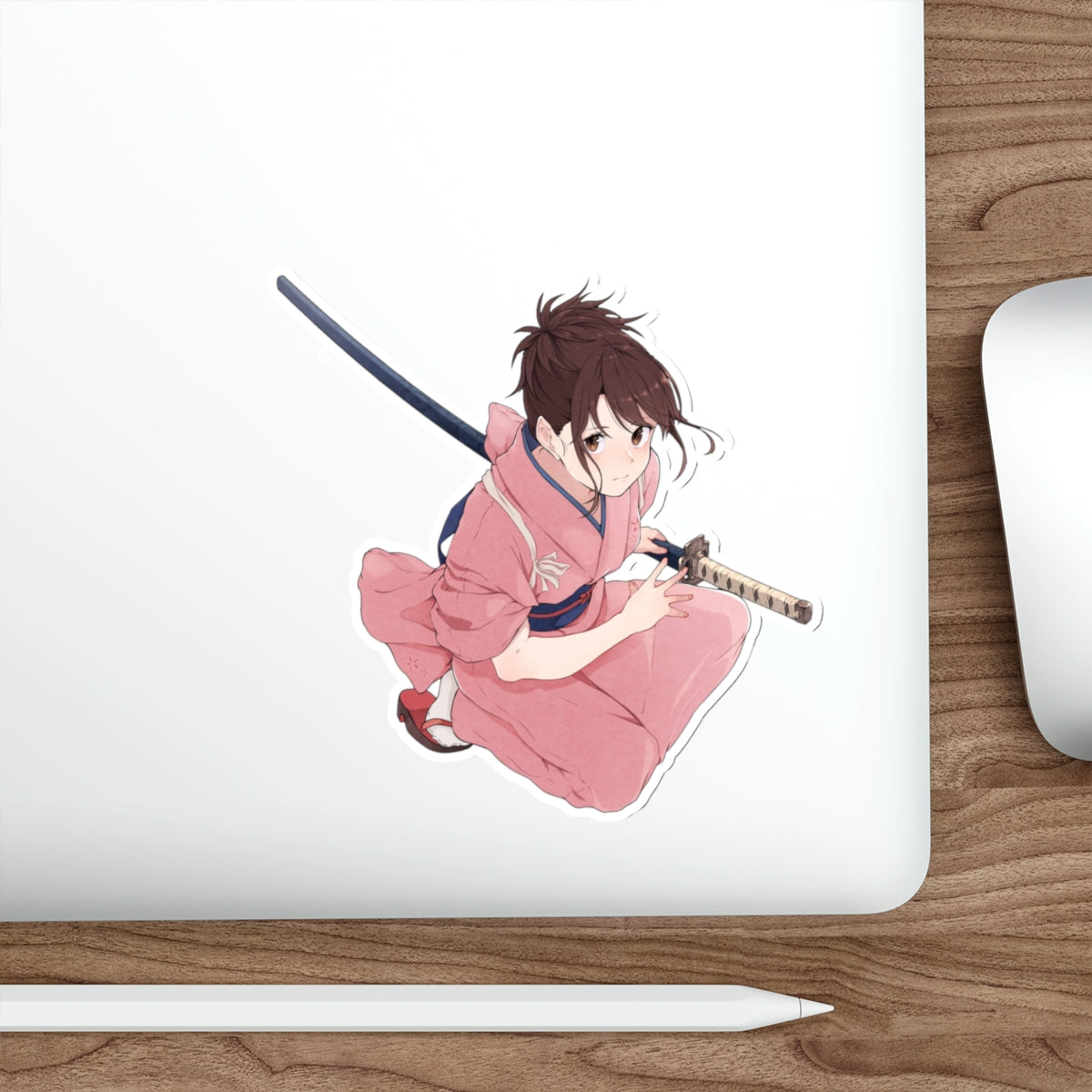 Gintama Tae Shimura Waterproof Sticker - Anime Premium Vinyl Decal - Gin Tama Car Decal