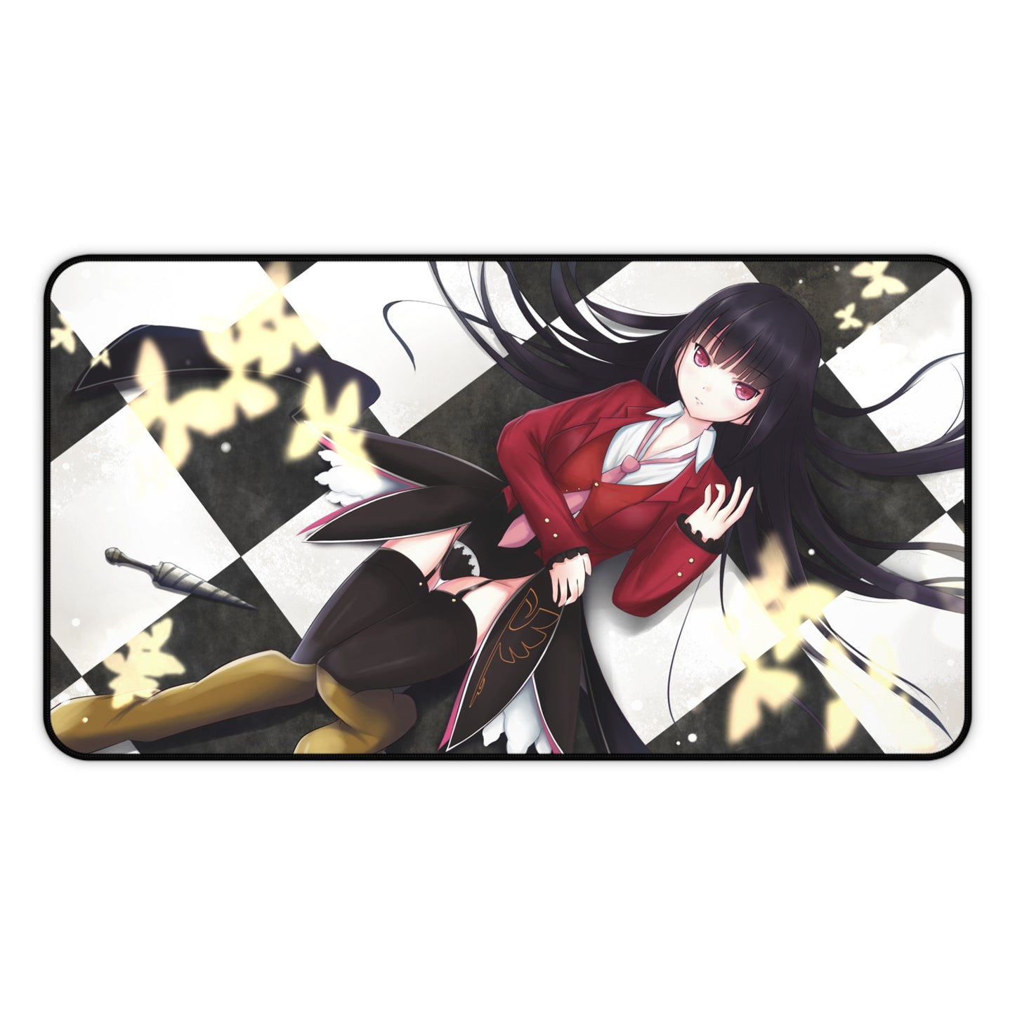 Umineko When They Cry Desk Mat - Lucifer Gaming Mousepad - Non Slip Visual Novel Dojin Playmat - Umineko no Naku Koro ni