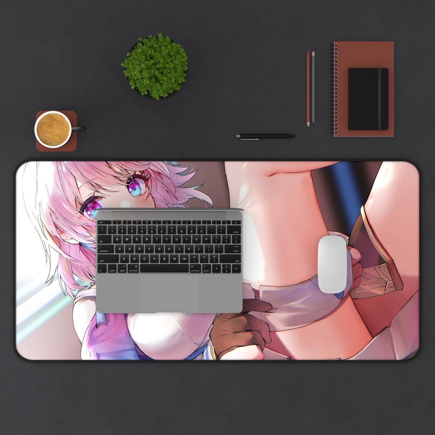 Sexy March 7Th Honkai Star Rail Ecchi Desk Mat - XXL Gaming Mousepad - Nonslip Card Playmat