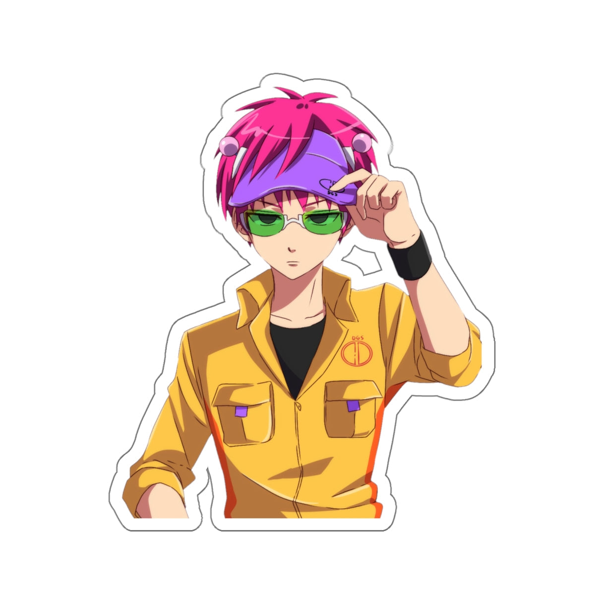 The Disastrous Life of Saiki K Waterproof Sticker - Saiki Kusuo Anime Vinyl Decal - Saiki Sticker