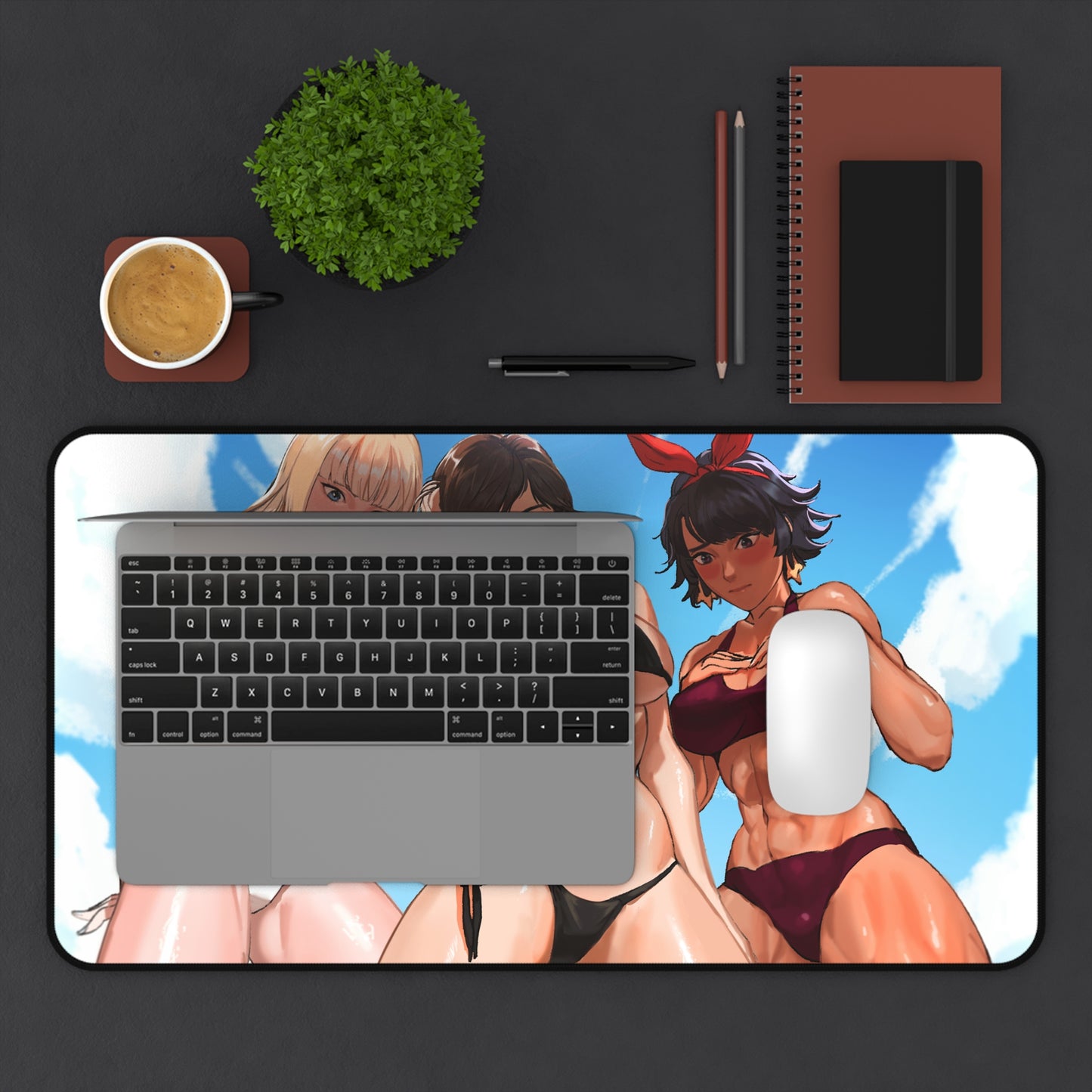 Tekken Bikini Waifus Desk Mat - Non Slip Mousepad