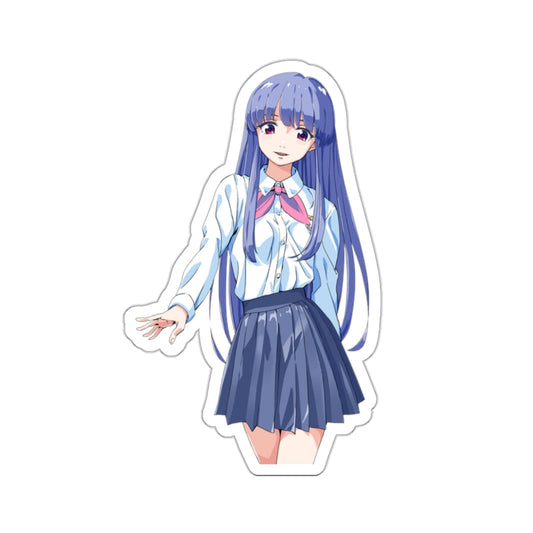 Higurashi When They Cry Waterproof Sticker - Rika Premium Anime Vinyl Decal