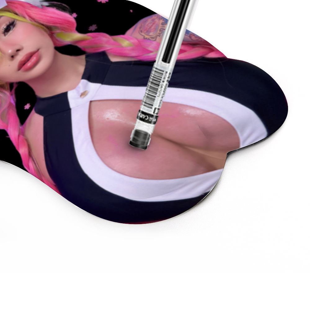 KeeraJaide - Oppai Mousepad with Wrist Support Silicone Mouse Pad