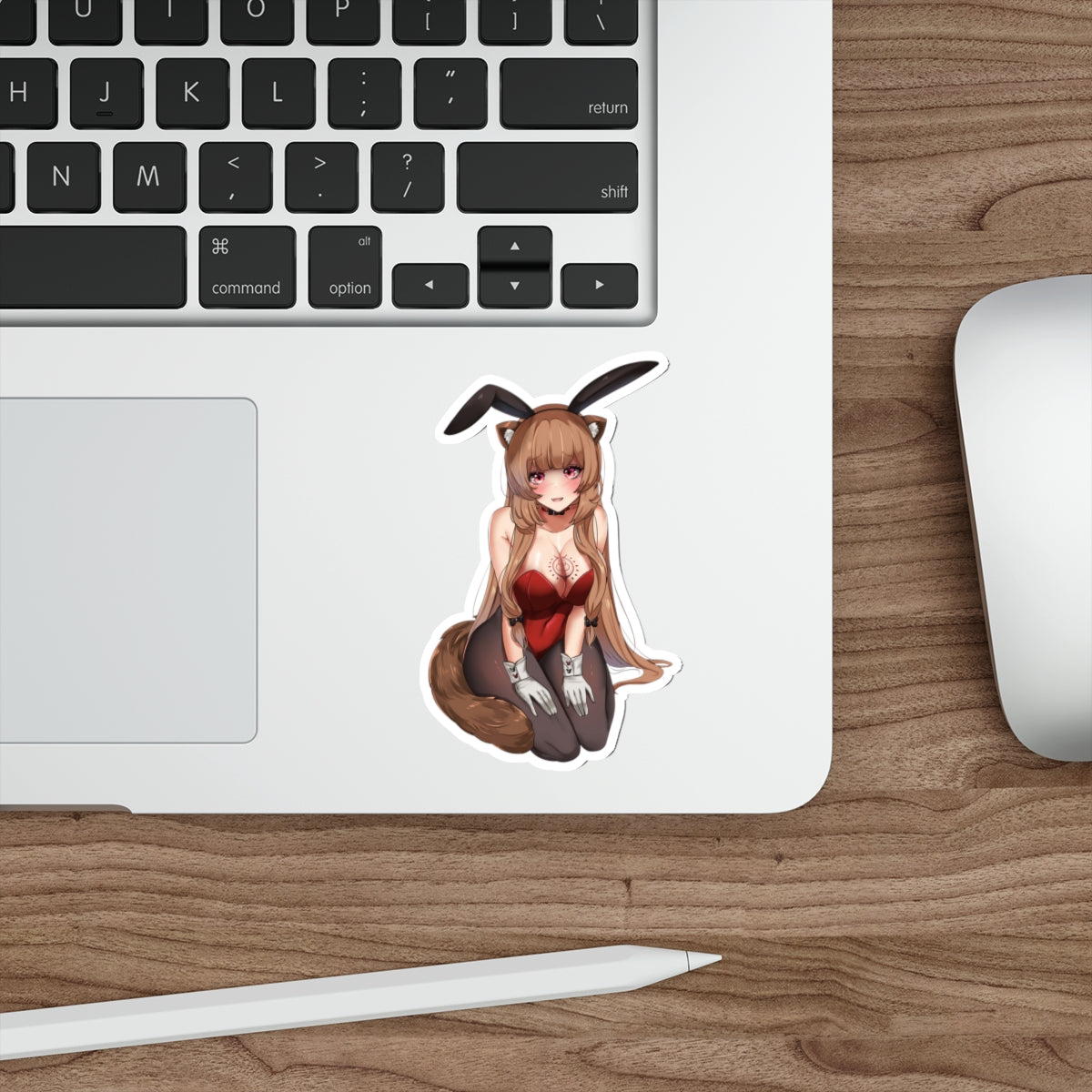 The Rising of the Shield Hero Waterproof Sticker - Sexy Bunny Raphtalia Anime Vinyl Decal - Car Bumper Sticker - Ecchi Laptop Sticker