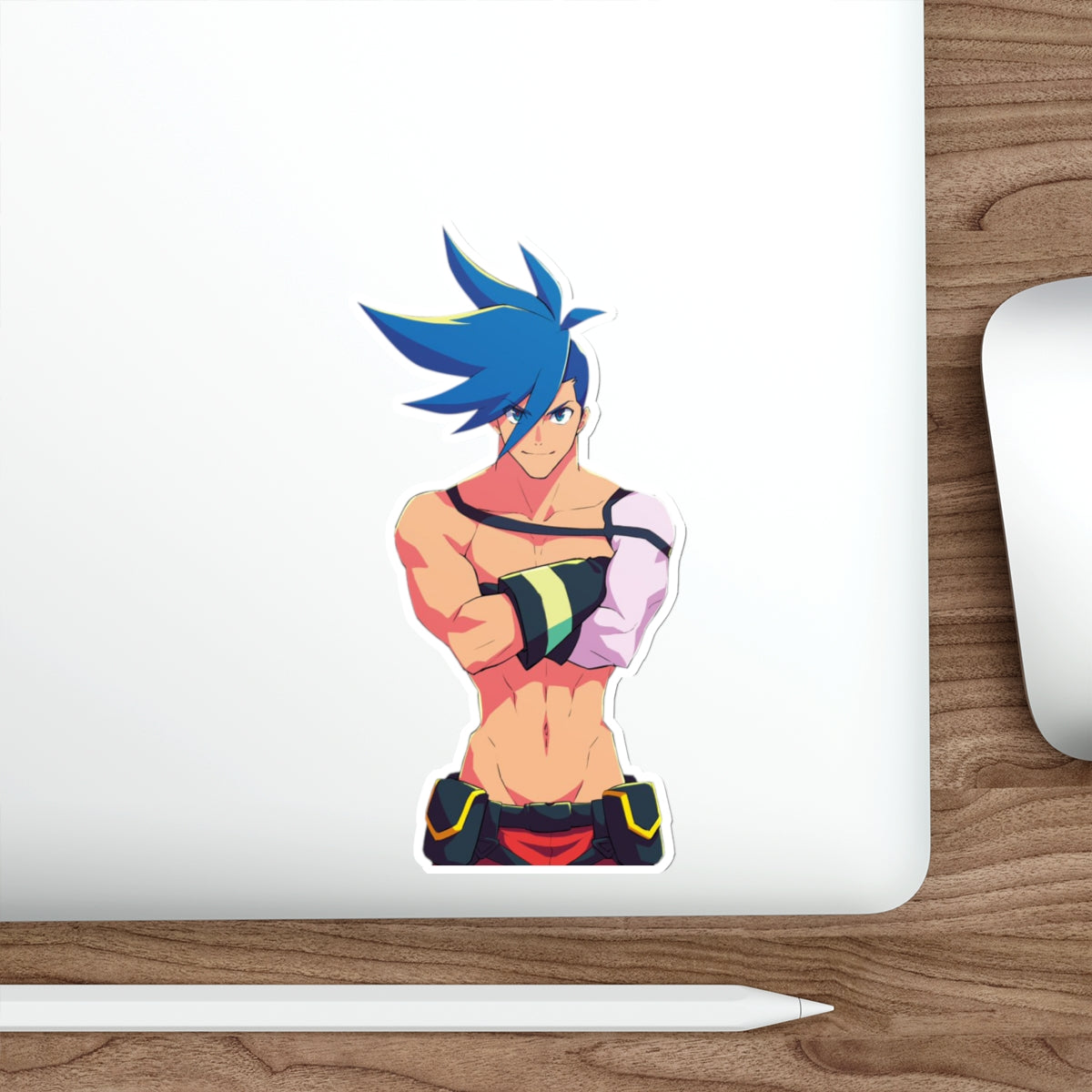 Promare Waterproof Sticker - Galo Thymos Anime Vinyl Decal - Car Bumper Sticker - Laptop Sticker